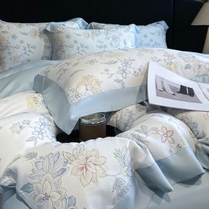 ZHIDING | Tencel Rayon Cool Sensation Bedding 4-Piece Set