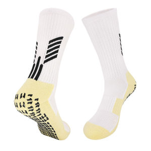 High Quality Anti Slip Soccer Socks Adults Kids Sport Towel Bottom Cotton Mid Tube Non Slip Football Hockey Baseball Grip Sock