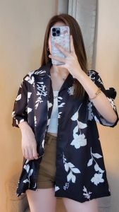 เสื้อมาใหม่ เสื้อสงกรานต์ลายดอกเเขนสั้ิน งานจริงสวยตรงปกมาก  ราคาสุดคุ้ม สินค้าพร้อมส่งค่ะ 👈🌈😲