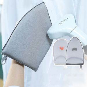 Mini Hand-Held Ironing Board Pad Sleeve Heat Resistant Glove For Clothes Garment Steamer Iron Table Rack Holder