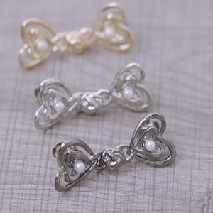 SHOPHOME Kancing Tusuk Pengecil Jeans Rok Motif Love Pinggang Longgar Lepas Pasang Adjustable BRS16