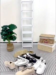 Rak Sepatu Susun PUTIH Rak Sepatu Termurah Rak penyimpanan sepatu Rak Sandal 7 Susun