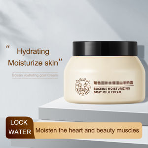 Sudety Hunmui Moisturizer Face Cream dan Pelembab Wajah Anti-Usia dengan Susu Kambing Memperbaiki Barrier Kulit COD