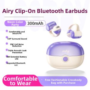 Earcuff Bluetooth Earphones Motion Long Battery Life