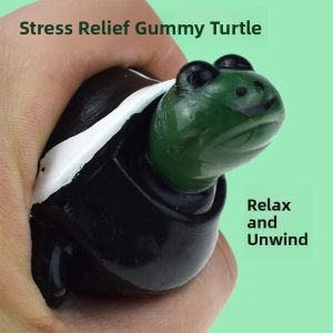 Creative Stress Relief Toy Squeezable Turtle Prank Toy Inventive Fun Toy for Adults And Kids Non-imported JIFANPAUL