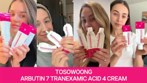 Arbutin 7% + Tranexamic Acid 4% Face Cream whitening Fade Melasma Freckles Brightening Hydrating Moisturizing Dark Spot Corrector 50g For All Skin Types