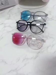 BS Color Changing Glasses Anti Radiation Glasses Computer Anti Blue Light Eyeglasses Spek Spec Cermin Mata Sunglasses