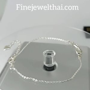 Finejewelthai-สร้อยแขนอินฟินิตี้-สร้อยข้อมือเงินแท้-สร้อยข้อมือเพชรสังเคราะห์-สร้อยแขน-เงินแท้925-เพชรสังเคราะห์-TCH28-1090cz
