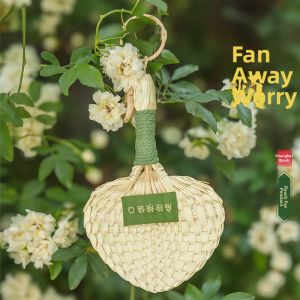 Handmade Bamboo Fan Keychain