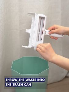 Reusable Pet Hair Remover Dust Lint Roller Puppy Cat Dog Fur Removal Roller Furniture Clothes Lint Brush