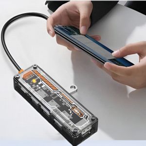 Multi-Function Docking Station Portable PD SD TF Video Card Dock Splitter OTG Multi Port Splitter USB Type-C Hub High Speed HDMI Adapter Computer Accessories