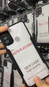 OPPO A16 Case HP Fusion Armor Shockproof Transparent Casing Bening HP Bahan Berkualitas - Deluxe Cell