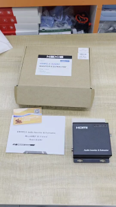 NEXIS HDMI2.0 AUDIO INSERTER & EXTRACTOR 4K60HZ YUV4:4:4 รุ่น HAD01