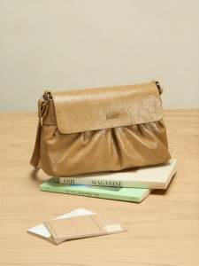 Josiny | Ruffled French Style Fashion Versatile Crossbody Shoulder Bag