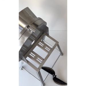 Khung Máy Cửa Đứng INOX " KHÔNG MOTOR " Thái Chuối Băm Rau Bèo Cỏ Voi Mịn lắp 1.1  15  2  3kW. TẶNG Dao Trục 24mm