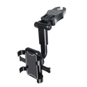 360 Degree Adjustable Car Phone Holder Easy Clip Mount Stand for Rearview Mirror Universal Flexible Holder for iPhone 12 pro 13