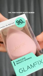 GLAMFIX Fabulous Beauty Sponge Beauty Blender Spons Teardrop Foundation  Alat Kecantikan Makeup