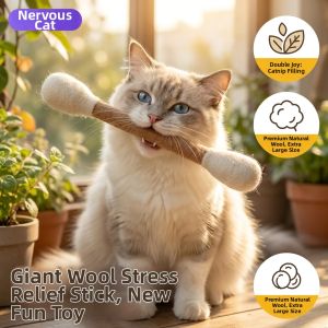 SHENJINGMAO | Catnip Felt Toy Teaser Cat Entertainment