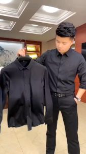 Mens long sleeve slim fit - Kemeja Alisan Pria Polos Slimfit Lengan Panjang - BEST SELLER COD