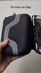 Túi treo xe đạp form cứng chống thấm nước đi mưa có kèm giá đỡ điện thoại rời 6 inch cảm ứng MaiLee