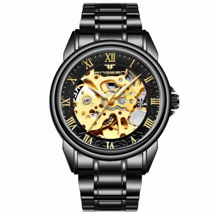 FNGEEN%208866%20Mekanik%20Otomatis%20Jam%20Tangan%20Pria%20Luxury%20Stainless%20Steel%20Original%20Anti%20Air%20Automatic%20Watch%20+%20Kotak%20Gratis%20-%20Image%208