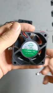 Quạt Tản Nhiệt 12V 6x6x25cm dòng 0.26A Quạt không chổi than