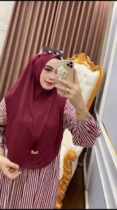 KHUMAIRA SET LD110 & LD120 (LABEL SAVNA) | GAMIS RAYON SET HIJAB JERSEY TERBARU KEKINIAN RECOMMENDED SERAGAMAN