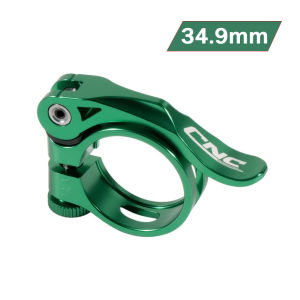 CNCLOL Aluminum Alloy Bicycle Seatpost Clamp 31.8/34.9mm Quick Release Seat Post Collar for MTB Road Bike