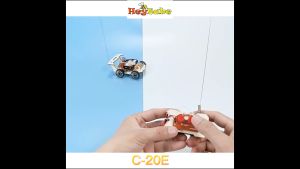 【STEM TOY】DIY STEM toy wooden puzzle student learning science technology physics Experiment material kit RC car. . HEYBABE