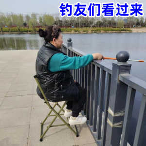 Portable Folding Fishing Chair Backrest Drawing Art Student Outdoor Camping Gear Travel Supplies Lightweight Picnic Bench