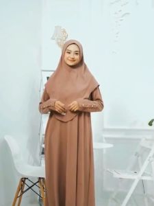 GAMIS TERBARU LEMAN KANCING ARA BAT TOP 1