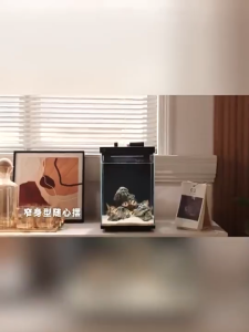 NEW Xiaomi Mijia Desktop Fish Tank Second Generation Desktop Smart Fish Tank Small Ultra White Living Room Filter Ecological Aquarium