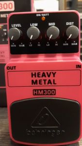 Effect Gitar Stompbox Behringer HM300 / HM-300 Heavy Metal