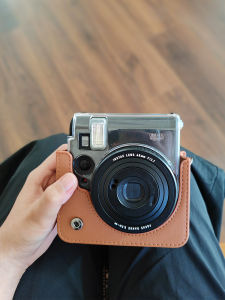 Vỏ Bảo Vệ Máy Ảnh Instax Mini 99 Da PU Cổ Điển Túi Đựng Máy Ảnh Phụ Kiện Chụp Ảnh Ngay Lập Tức Túi Đeo Chéo Nhỏ Cho Nam Và Nữ