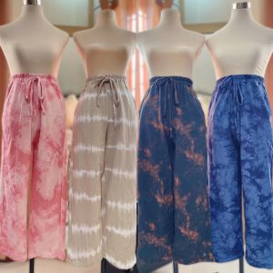 TROUSERS FRENCH COTTON TERRY FABRIC