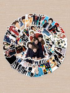 OneDirection Band Waterproof Stickers for Phone Case Notebook Computer DIY Decoration Cartoon Style PVC Material