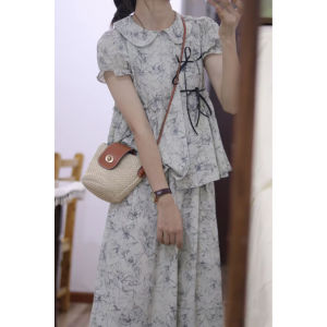 2024 New Ins Straw Woven Mini Bucket Bag Crossbody Shoulder Bag for Women Summer Beach Vacation Casual Soft Fabric Purse