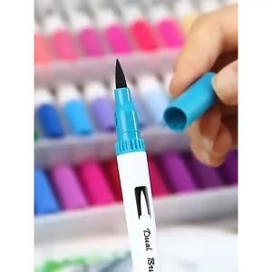 [HCM] Bộ 12/24/36 bút brush viết calligraphy văn phòng phẩm Leng Keng bút 2 đầu đa năng trang trí sổ bullet jounal -TyHome