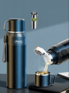 GIANXI | Thermal Cup Tea-water Separation Large Capacity Cup