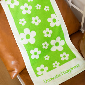 Khăn Mặt Thấm Nước Hoa Sen Cổ Điển Bằng Cotton Nguyên Chất Mềm Mại Dùng Trong Nhà Cho Nam Và Nữ Khăn Lau Mặt Phòng Tắm