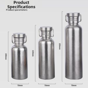 Portable Lightweight Titanium Thermal Sport Water Bottle