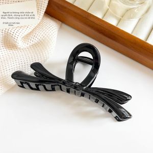 Kẹp Tóc Nơ To Hàn Quốc Dành Cho Nữ Bé Gái Kẹp Cá Mập Acrylic Dễ Thương Kẹp Tóc Thời Trang Phụ Kiện Tóc Xinh Xắn
