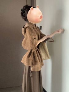 CHANGTONG | Elegant Spring Set 3pc Suit Cape Style