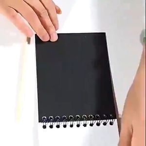 Graffiti Scratch Magic Book Note Black Cardboard Notebook Creative DIY Scraping Drawing Paper Gifts Wholesale Notebook Spring School Supplies