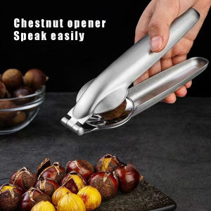 2In1 Chestnut Opener Machine Chestnut Clip Walnut Pliers Sheath Cutter Nut Cracker Sheller Kitchen Tool Walnut Clip Accessories