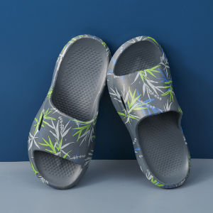 Viburn Ladies Slippers 2025 New Summer Indoor Home Floral Print Silent Soft Bottom Outdoor Wear Resistant Cool Slippers