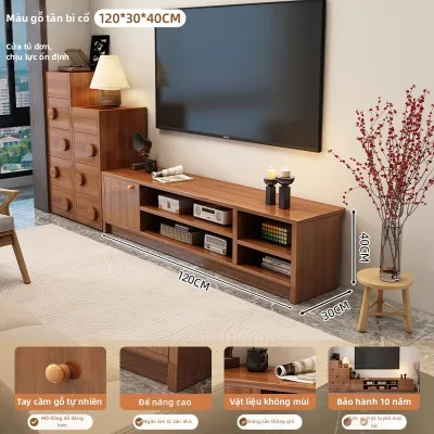 ZHUOHE | Tủ Tivi Lưu Trữ Phong Cách Hiện Đại Đơn Giản