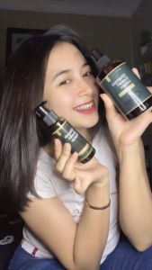 [PAKET BUNDLING] Minyak Kemiri Bakar & Shampo Kemiri Hitam 250ml - Melebatkan Menghitamkan Menebalkan Rambut Mengatasi Rontok & Ketombe Haircare