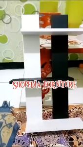 Rak Kayu Bunga & Rak Buku Model Inovatif