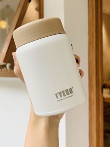 Portable Insulated Stainless Steel Water Bottle Wide Mouth Short Fat Design Cute Large Belly Cup for Women Outdoor Picnic